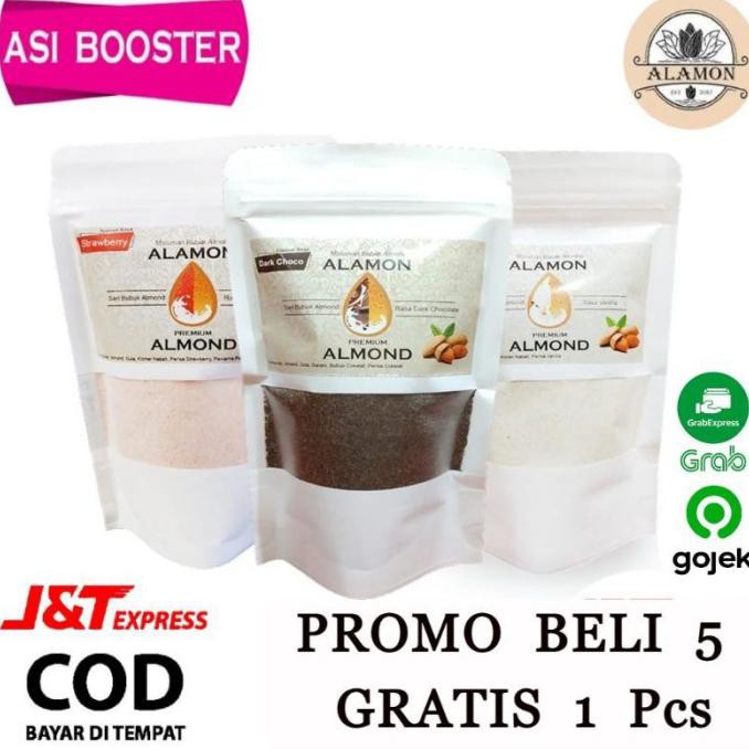 

MURAH! Bubuk Hamil HALAL ASI Premium minum Pelancar Nutrisi Almond ASI. Susu