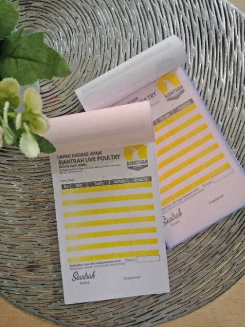 

Nota olshop costum 1 rim free desain