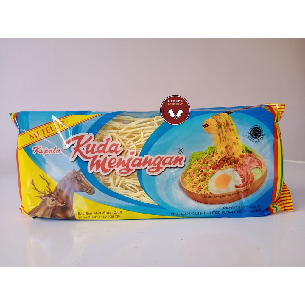 

Mie Telur Kuda Menjangan Kecil Bulat