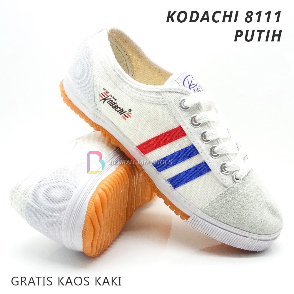 Sepatu Kodachi 8111 Stripe / Kodachi / Sepatu Capung Varian Warna / Gratis Kaos Kaki