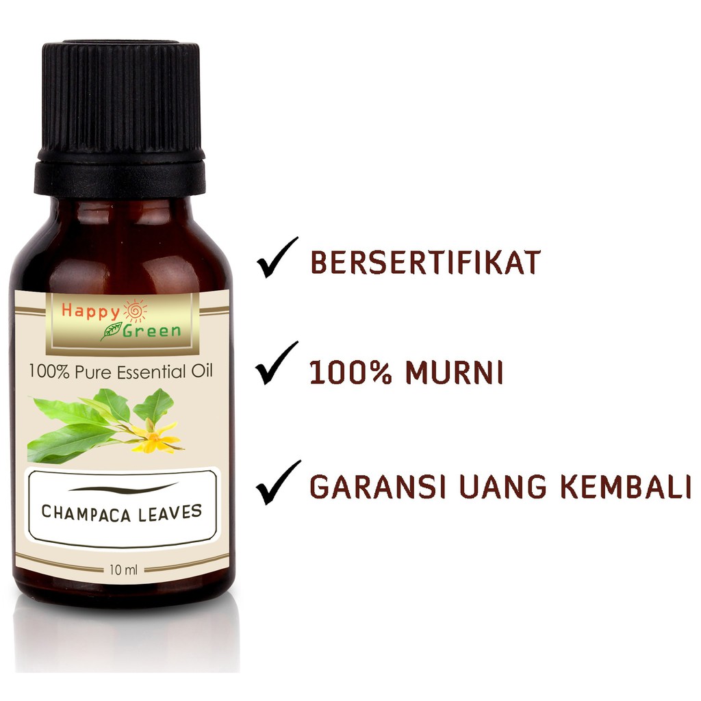 Happy Green Champaca Leaves Essential Oil - Minyak Daun Cempaka