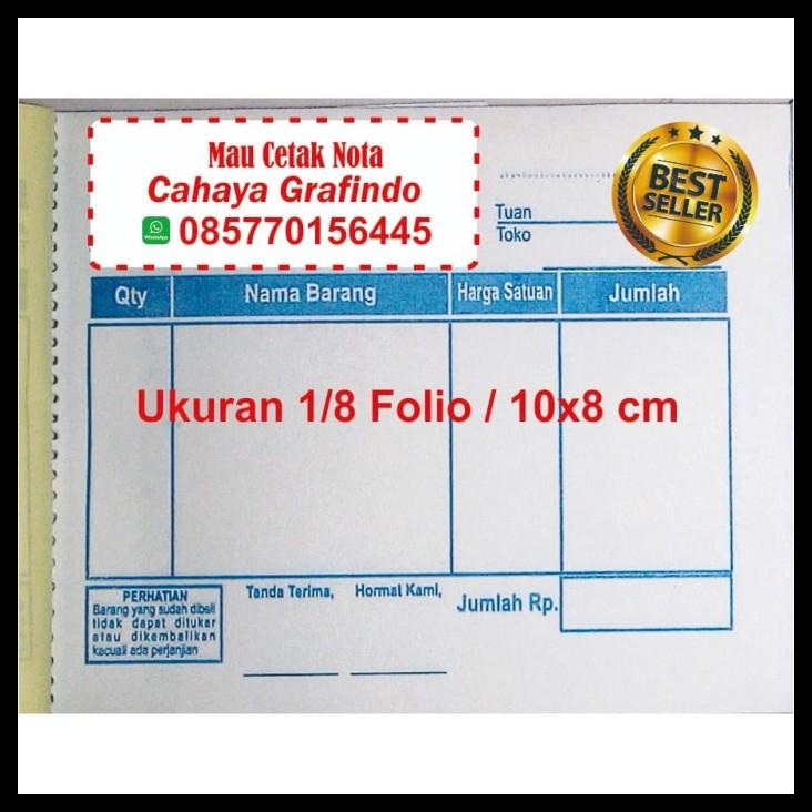 

COD CETAK NOTA 2 PLY (PAKET 1 KG) COD