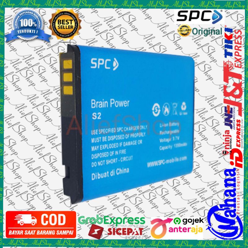 Battery SPC S2 Batrai SPC S 2 Baterai Original Batre