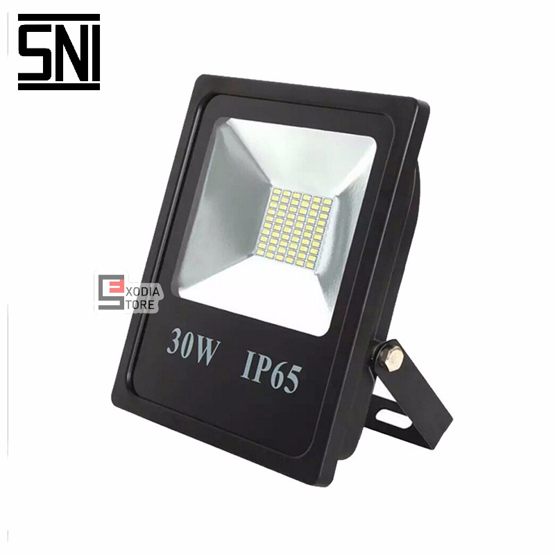 Lampu Sorot Emico  SMD LED 30 watt SNI IP65 Lampu Tembak 