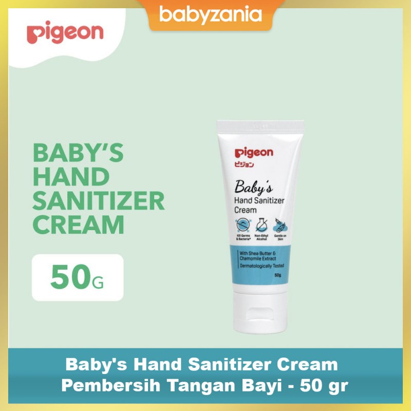 Pigeon Baby's Hand Sanitizer Cream Pembersih Tangan Bayi - 50 gr