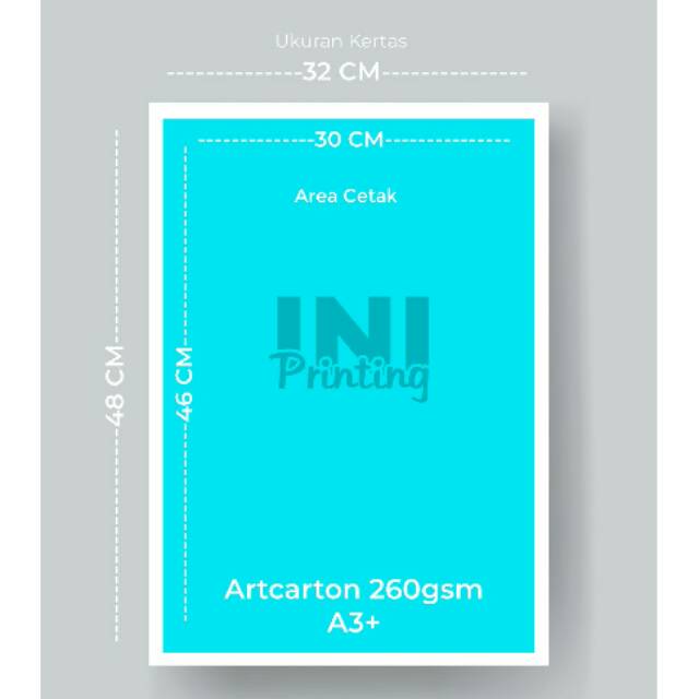 

Cetak Digital Artcarton 260gsm A3 plus