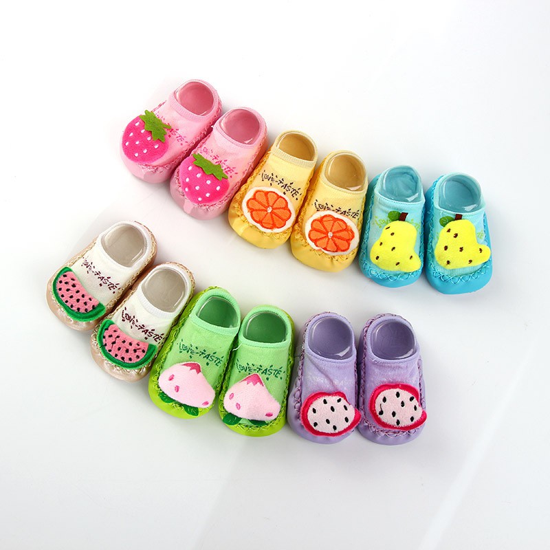 HappyOliver KAOS KAKI TUTTY FRUITY Bayi AntiSelip/ Kaos Kaki Bayi Korea