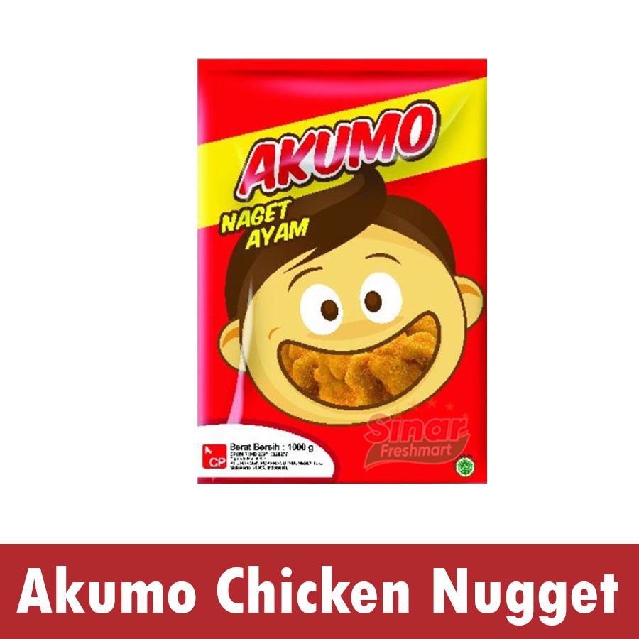 

[SINAR.FRESHMART] AKUMO CHICKEN NUGGET/ NUGGET AYAM [1KG]