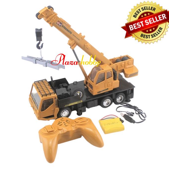 rc truck crane 8CH AOHAI 3822 rc alat berat mainan anak excavator