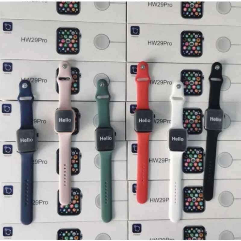 SMARTWATCH HW29PRO SERIEA 6 APLIKASI HIWATCH BISA SCROLL