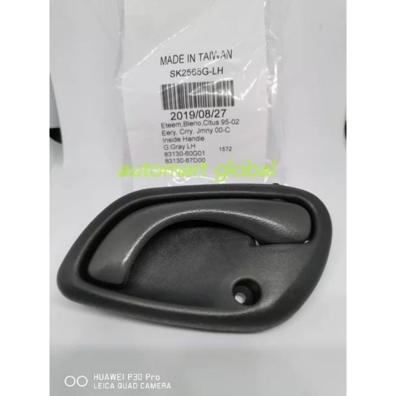 handle handel pintu dalam suzuki baleno grey abu