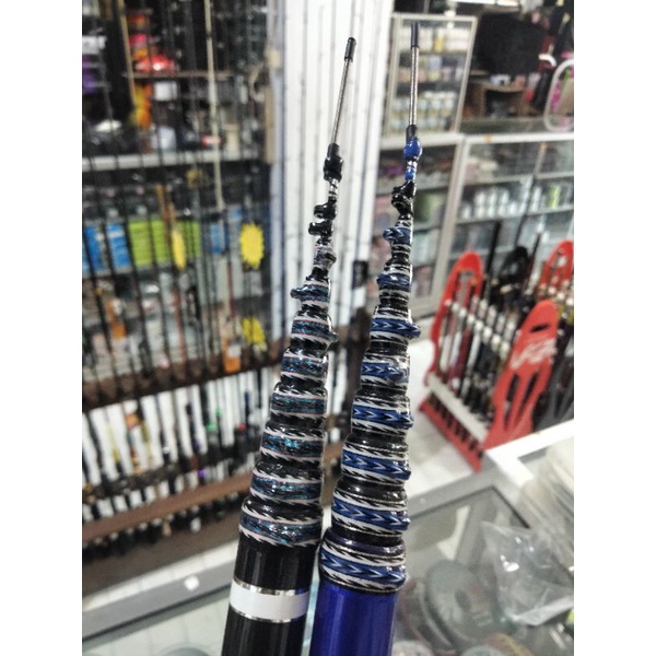 joran tegeg Daihan  Kagura 360 450 set kolong per stainless