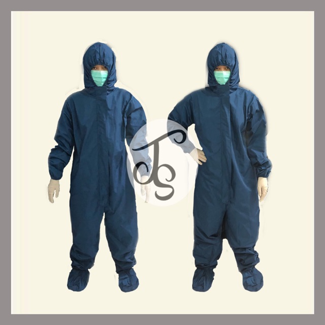 READY STOK! Baju APD | Hazmat Suit Taslan Balon