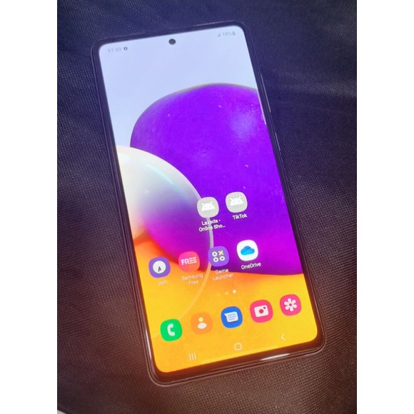samsung A72 ram 8/256 seken  garansi resmi indonesia second mulus l