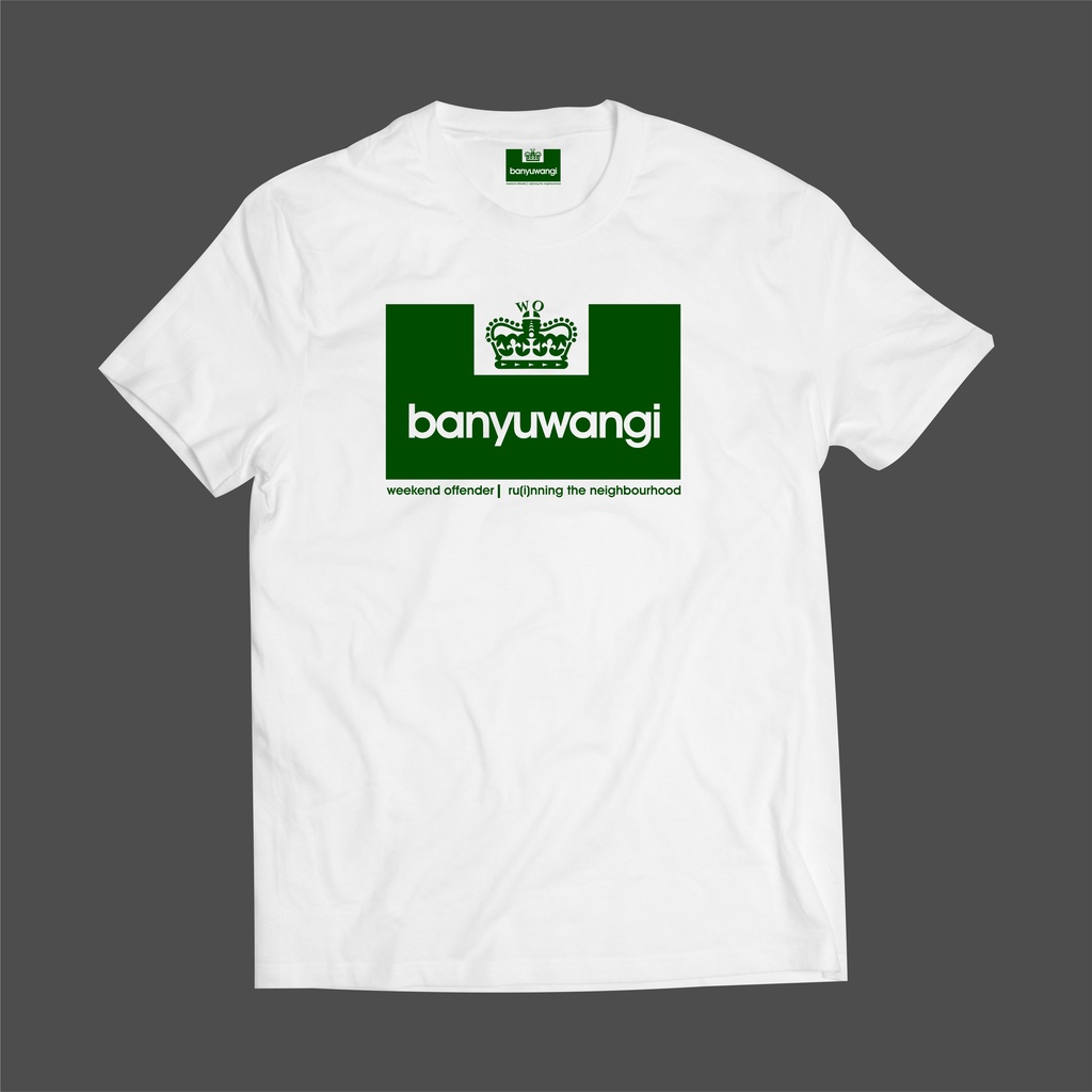 Tshirt Banyuwangi Weekend Offender Casual Original Kaos Satuan Custom Combed 30s Premium