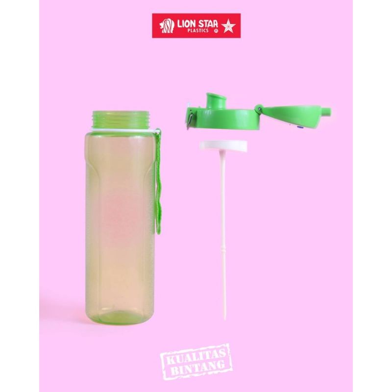 PROMO (Bisa COD) Lion Star Botol Infuser NH-80 820 ml / Bottle Minum Infuse Lemon Jeruk Saring /  Botol Plastik / Termos Botol air