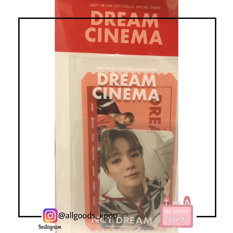 (read capt) READY NCT DREAM CINEMA LGU+ XR Live special event Mark renjun jeno haechan jaemin chenle