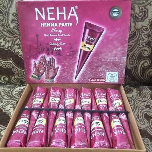 HENNA NEHA PASTE HEENA HALLAL Isi 12 PCS