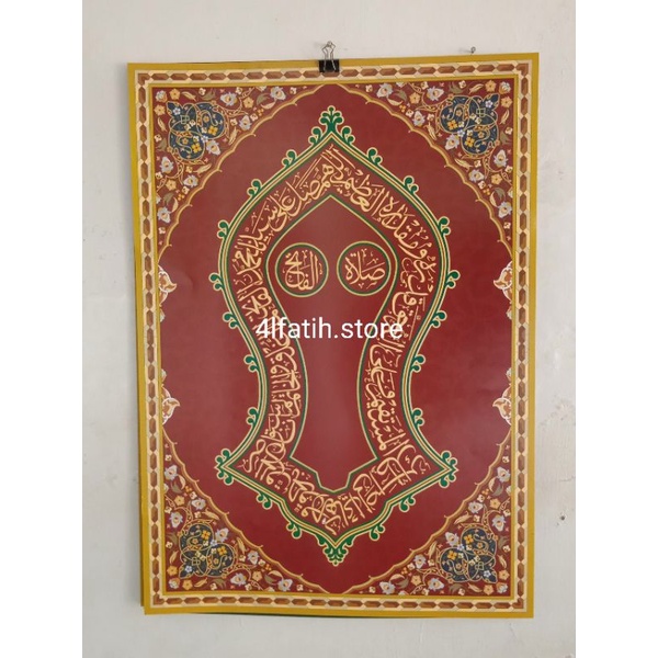 Poster Sholawat Fatih