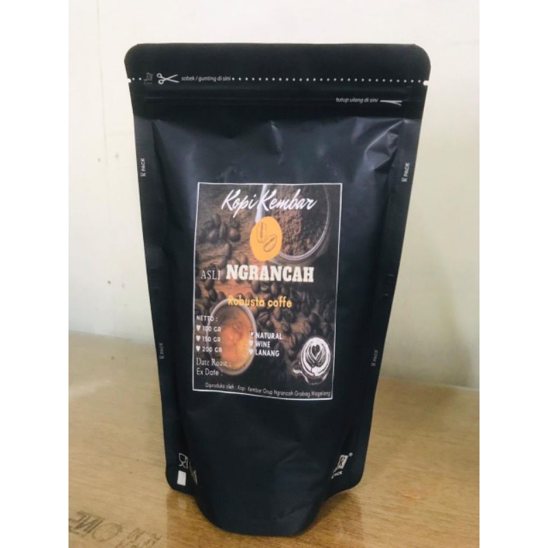 

Kopi kembar kopi hitam robusta coffe kopi ngrancah kopi robusta asli