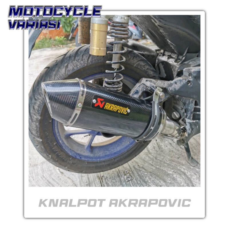 Knalpot Nmax Pcx Aerox Vario Knalpot Racing Nmax Akrapovic Knalpot Racing Pcx