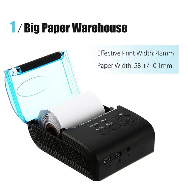 ZJ-5805 Thermal POS Bluetooth Printer ZJ5805