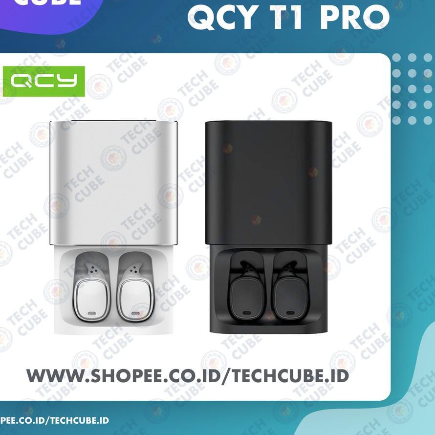 CQ34 ✸ QCY T1 PRO Bluetooth Wireless TWS Earphone with Touch Control - Terbaik