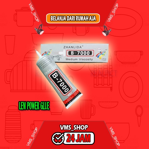 

LEM PEREKAT / LEM POWER GLUE STRONG ADHESIVE 15ML