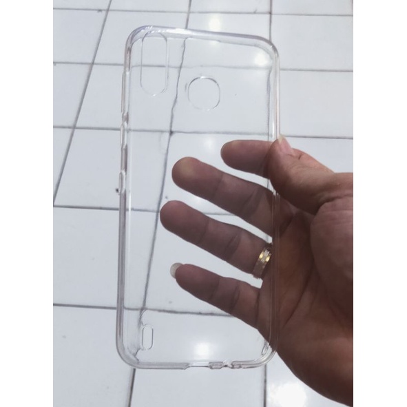 SOFTCASE JELLY INFINIX SMART 4 - Softcase Jelly Casing Cover Bening