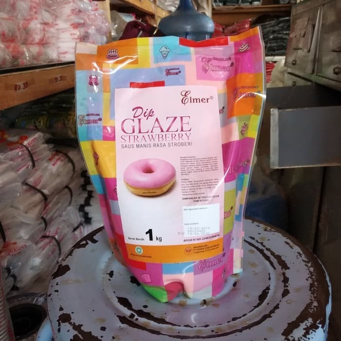 

Dip Glaze Elmer Strawberry 1kg