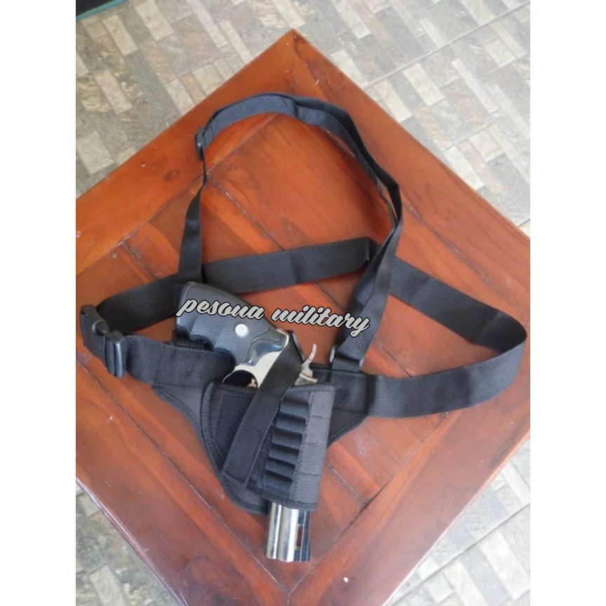 SARUNG PISTOL KETIAK / HOLSTER TACTICAL / AIRSOFT/ SARUNG PISTOL REVOLVER/SARUNG PISTOL GLOCK