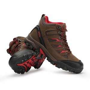 Unik Sepatu Wanita Hiking Gunung Outdoor Snta 605 Brown Red Limited