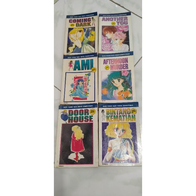 [Preloved] Komik Jepang Serial Misteri