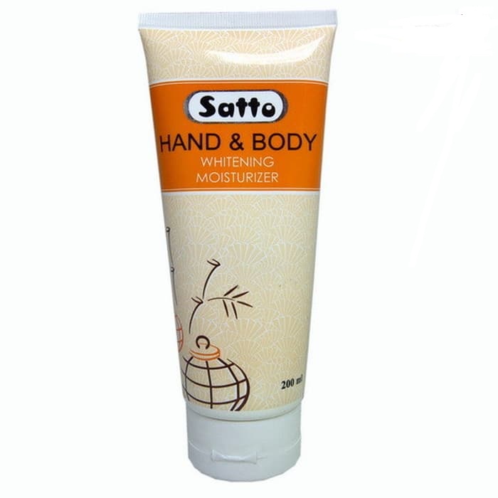 SATTO HAND &amp; BODY WHITENING MOISTURIZER 200ml