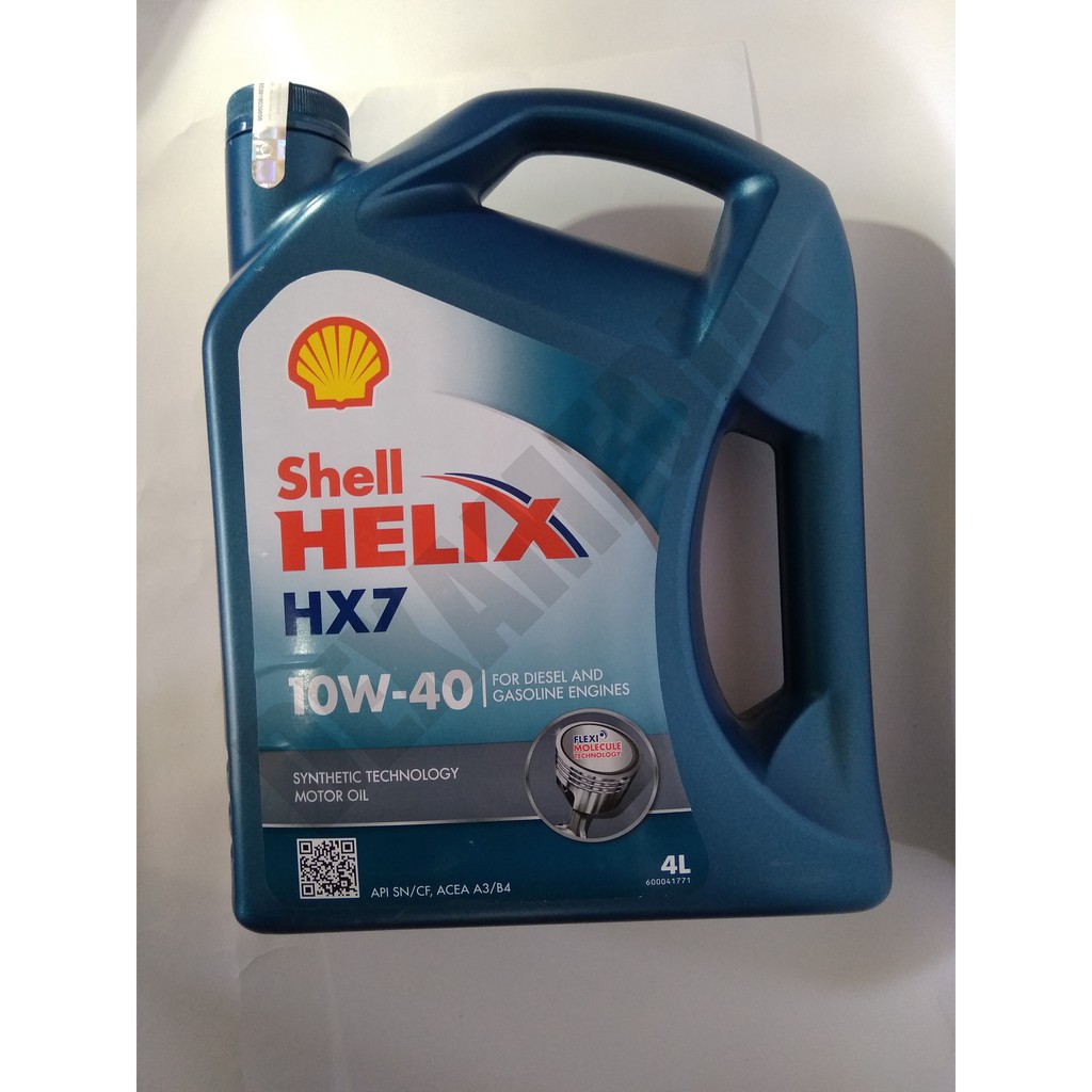 OLI MOBIL SHELL HELIX HX7 10W-40 4 LITER - 10001524