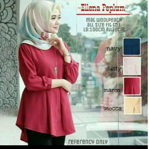 ellena peplum / blouse