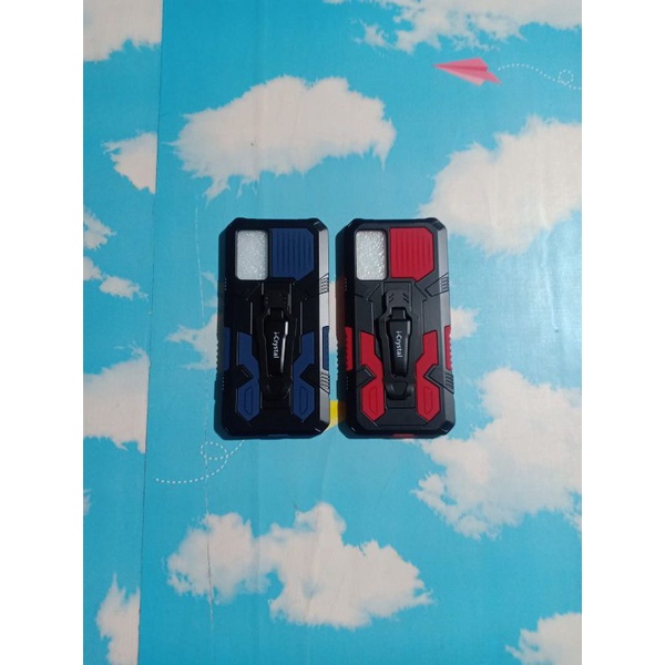 Hardcase case Vivo V21 5G Silikon Robot Ring Standing i-Crystal