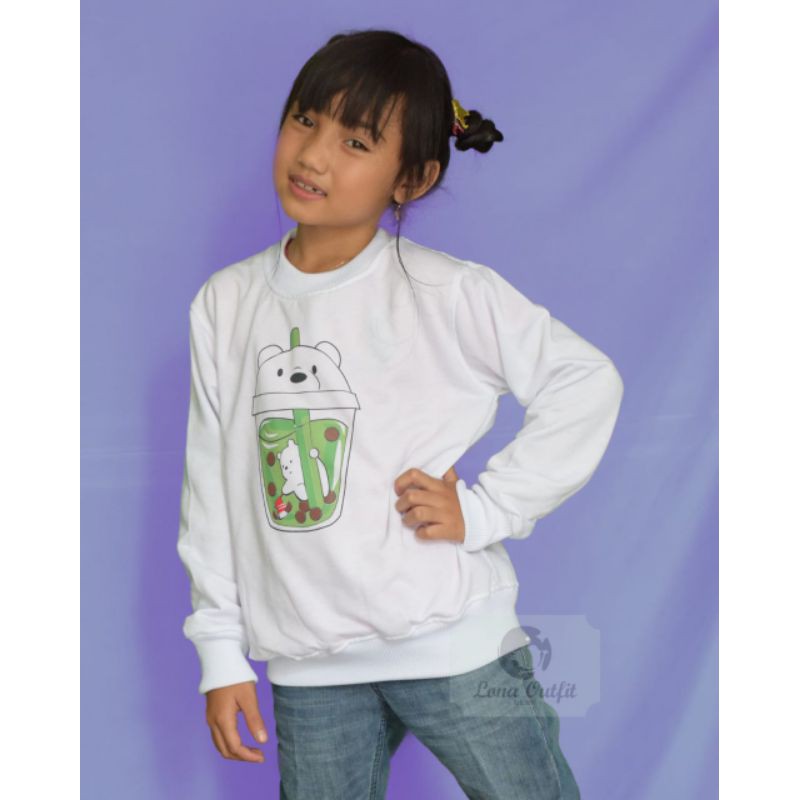 PAKAIAN ANAK - BOBA BEAR - SWEATER ANAK UNISEX - TERLARIS