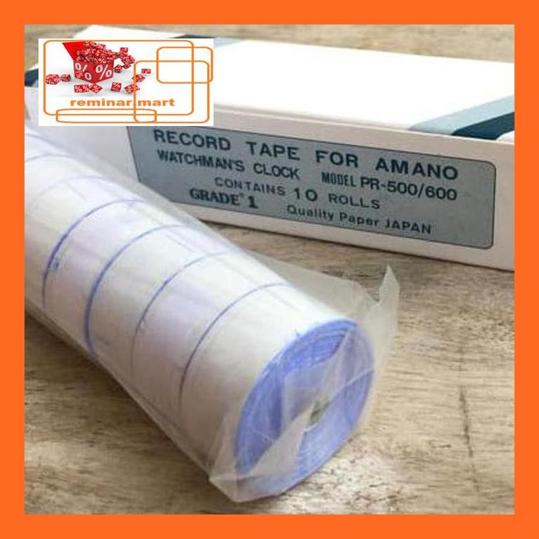 

474Srem Paper Roll Grade 1 Amano Pr-500/600 (Isi 10) Repjd80E