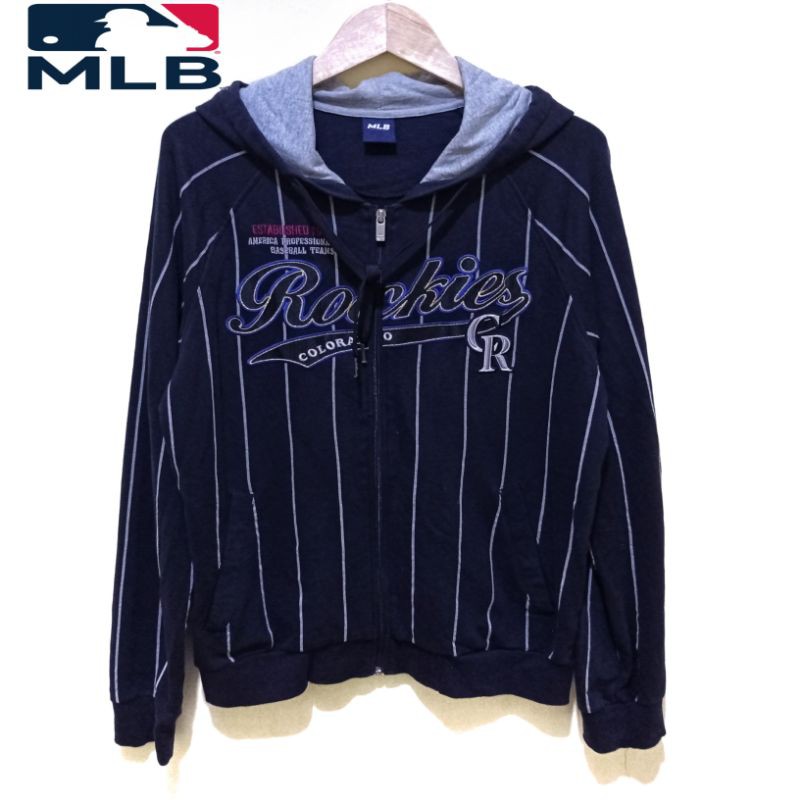 ZIPHOODIE / JACKET MLB ROCKIES (size L) SECOND ORIGINAL