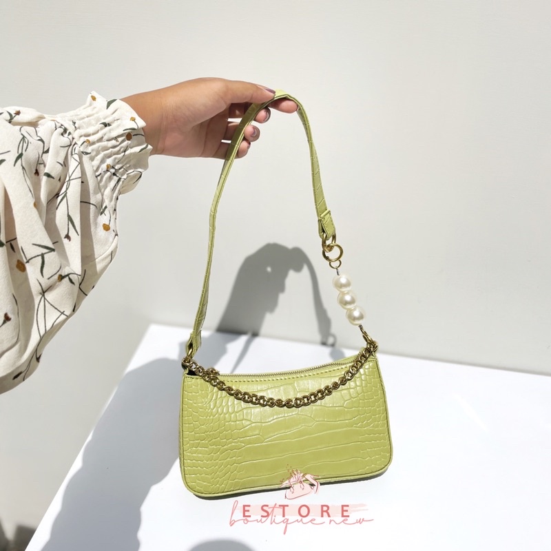 ZR Pearl Croco Shoulderbag