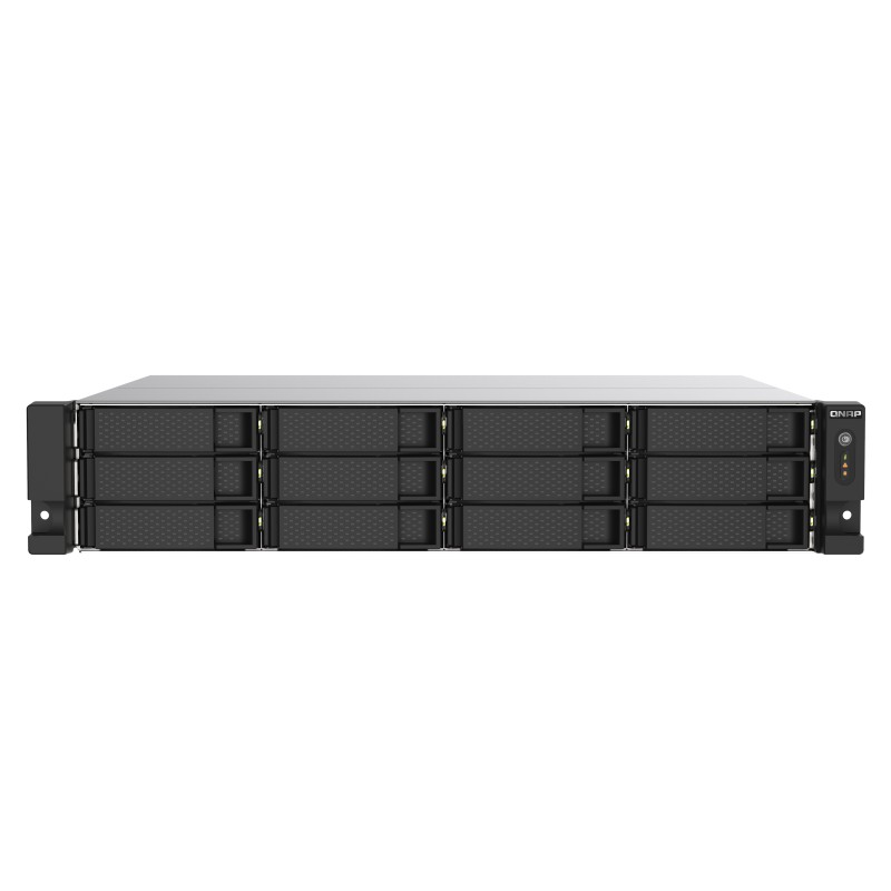 QNAP TS-1273AU-RP-8G 12-Bay Rackmount NAS Server External Storage