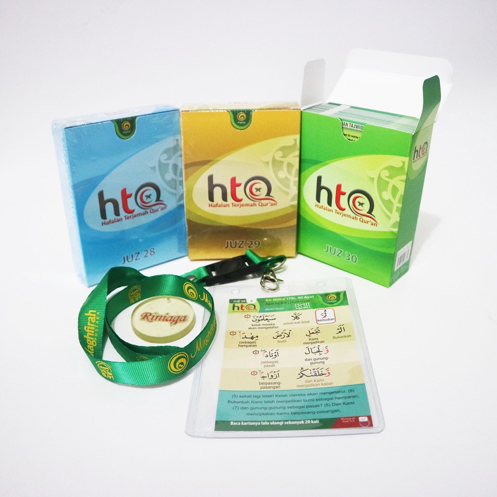 Paket 3 Juz Terakhir 28 29 30 Hafalan Terjemah Al Quran HTQ - Maghfirah Pustaka - riNiaga