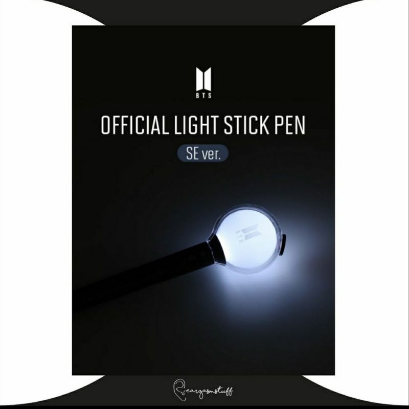 BTS OFFICIAL LIGHTSTICK PEN SE VER