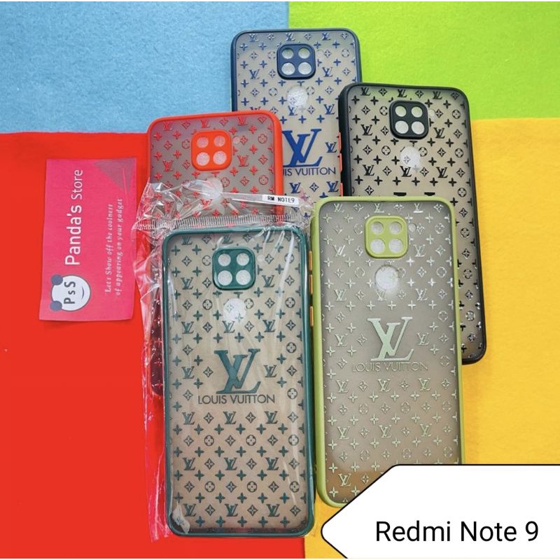 Case Redmi Note 9 My choice LV LOUIS VUITTON + Ring Kamera / Pelindung Kamera (PsS)