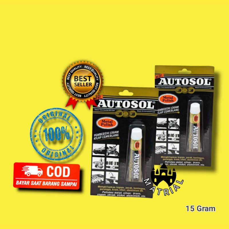 AUTOSOL / AUTOSOL ODOL KECIL / METAL POLISH ORIGINAL 100%