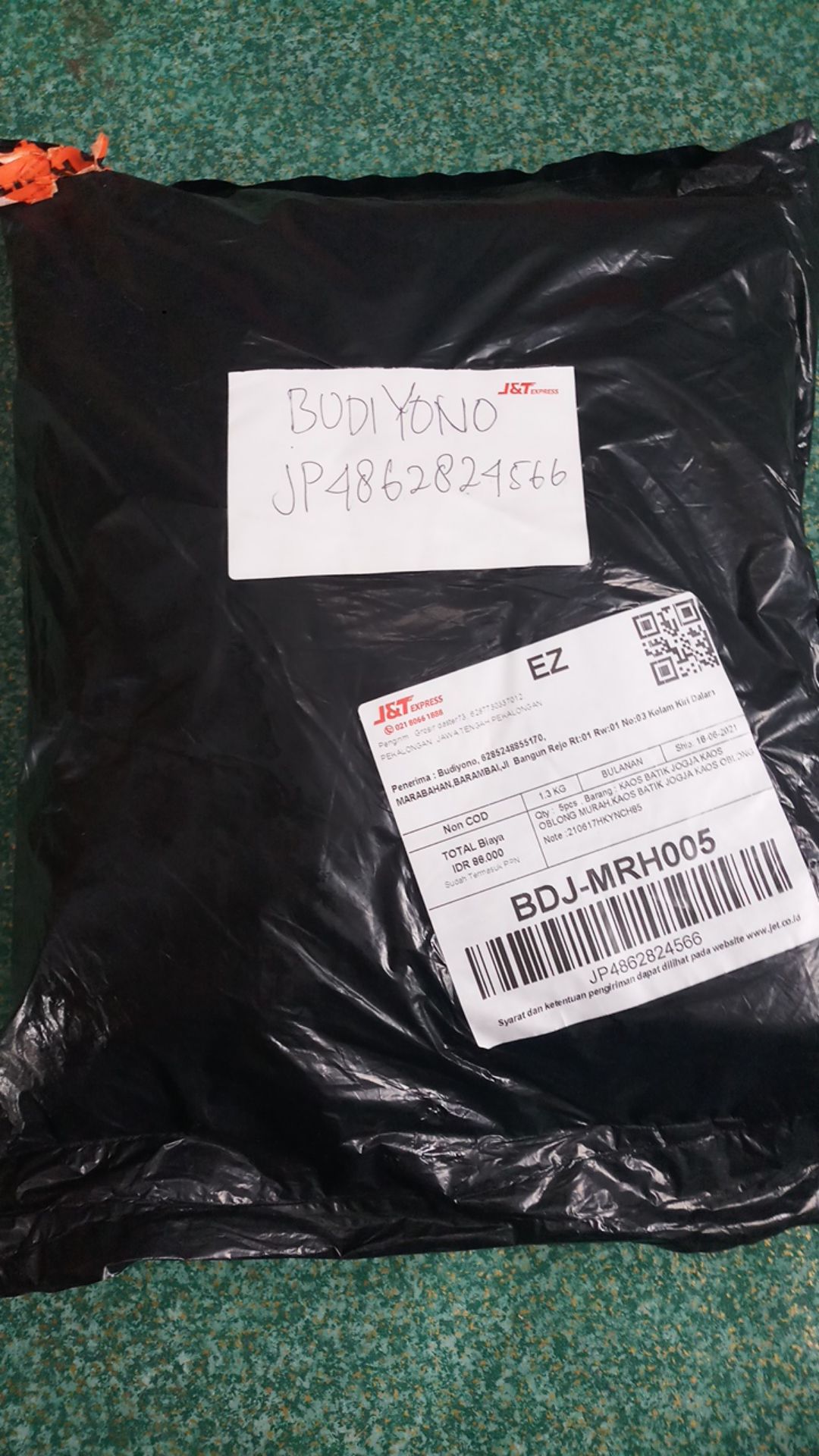 Kaos Batik Jogja Kaos Oblong Murah