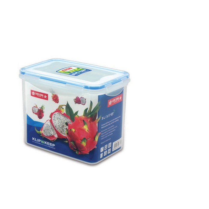 LION STAR KP 69 KLIP TO KEEP 1303 BOX KOTAK MAKAN TOPLES SEALWARE 3 L