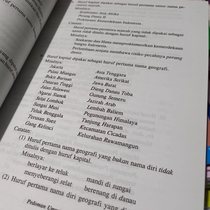 PUEBI Pedoman Umum Ejaan Bahasa Indonesia (HVS)