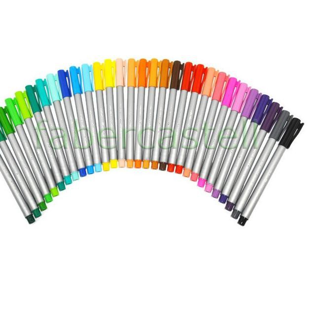 

zx- Paket Fineliner Clip Cap Faber Castell 30 Warna ◄